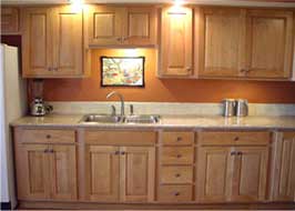 kitchen cabinets and lights